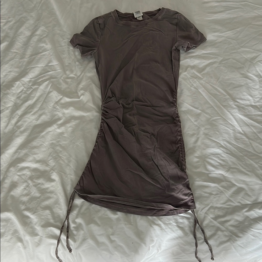 Form Fitting T Shirt Dress